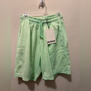 Madhappy NWT Light Green Summer‎ collection Mesh Shorts unisex XS